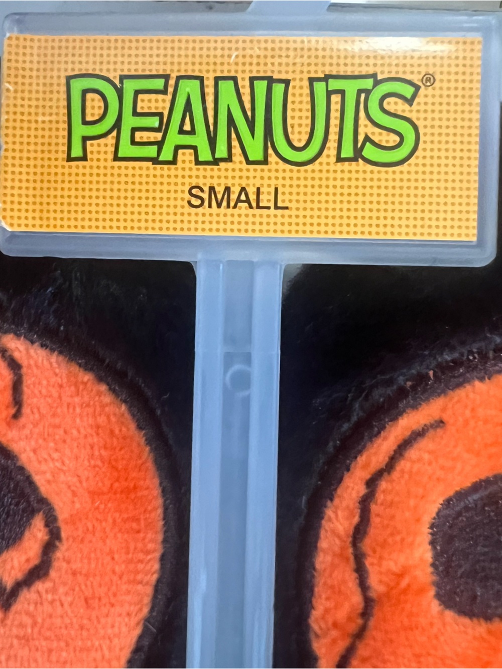 Snoopy Plush Halloween Pumpkin Slippers - Picture 6 of 6